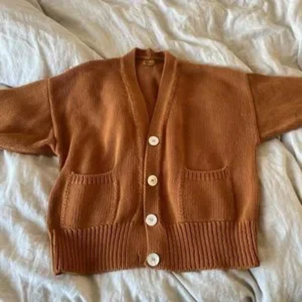 Babaa Cardigan No 16 - Mi Terra 100% Cotton